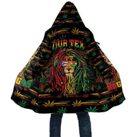 Personalized Puerto Rico One Love Reggae Lion Cloak Caribbean Reggae Spirit