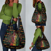 Puerto Rico One Love Reggae Lion Grocery Bag Caribbean Reggae Spirit