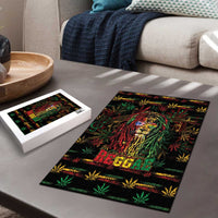 Puerto Rico One Love Reggae Lion Puzzle Caribbean Reggae Spirit