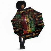 Puerto Rico One Love Reggae Lion Umbrella Caribbean Reggae Spirit