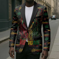 Personalized Trinidad and Tobago One Love Reggae Lion Blazer Caribbean Reggae Spirit