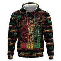 Personalized Trinidad and Tobago One Love Reggae Lion Hoodie Caribbean Reggae Spirit