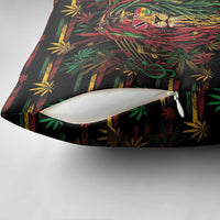 Trinidad and Tobago One Love Reggae Lion Pillow Cover Caribbean Reggae Spirit