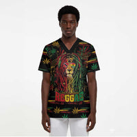 Personalized Trinidad and Tobago One Love Reggae Lion Scrub Top Caribbean Reggae Spirit