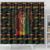 Trinidad and Tobago One Love Reggae Lion Shower Curtain Caribbean Reggae Spirit