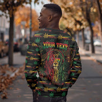 Personalized Trinidad and Tobago One Love Reggae Lion Sweatshirt Caribbean Reggae Spirit