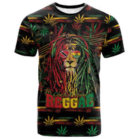 Personalized Trinidad and Tobago One Love Reggae Lion T shirt Caribbean Reggae Spirit
