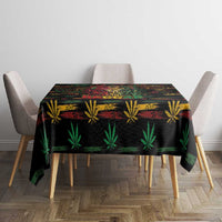 Trinidad and Tobago One Love Reggae Lion Tablecloth Caribbean Reggae Spirit