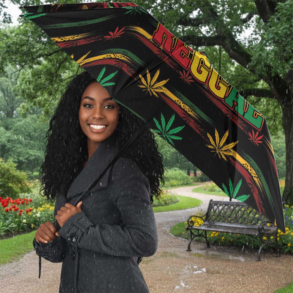 Trinidad and Tobago One Love Reggae Lion Umbrella Caribbean Reggae Spirit
