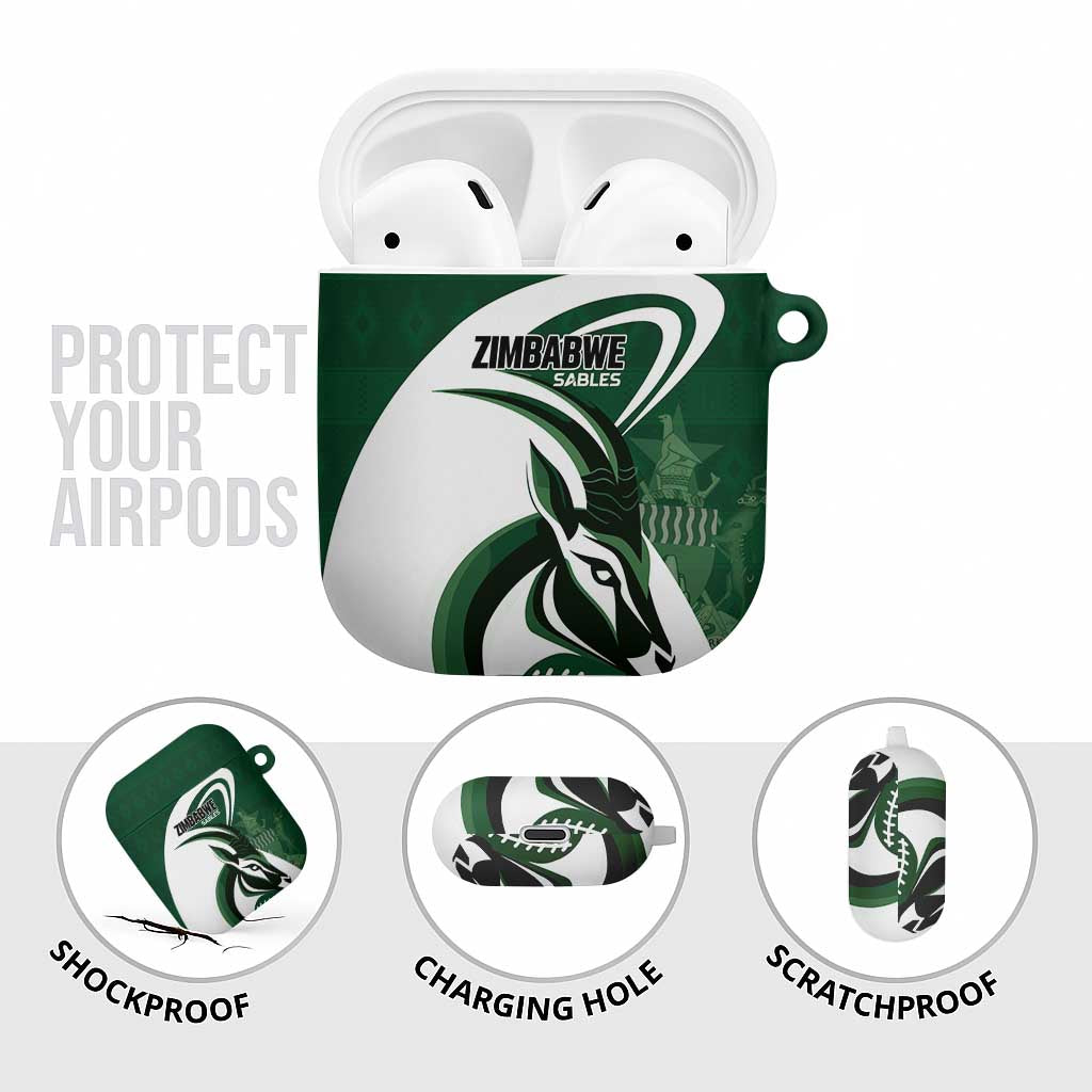 Rugby Zimbabwe AirPods Case Sables Is The Champion - Wonder Print Shop