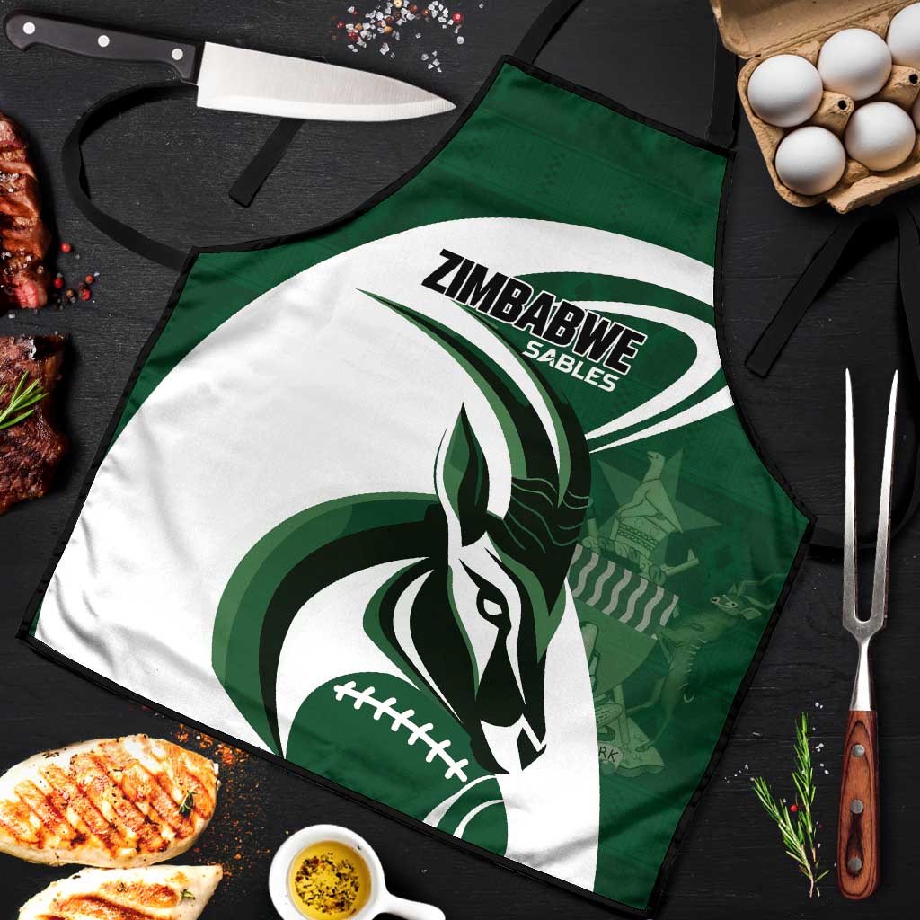 Rugby Zimbabwe Apron Sables Is The Champion - Wonder Print Shop