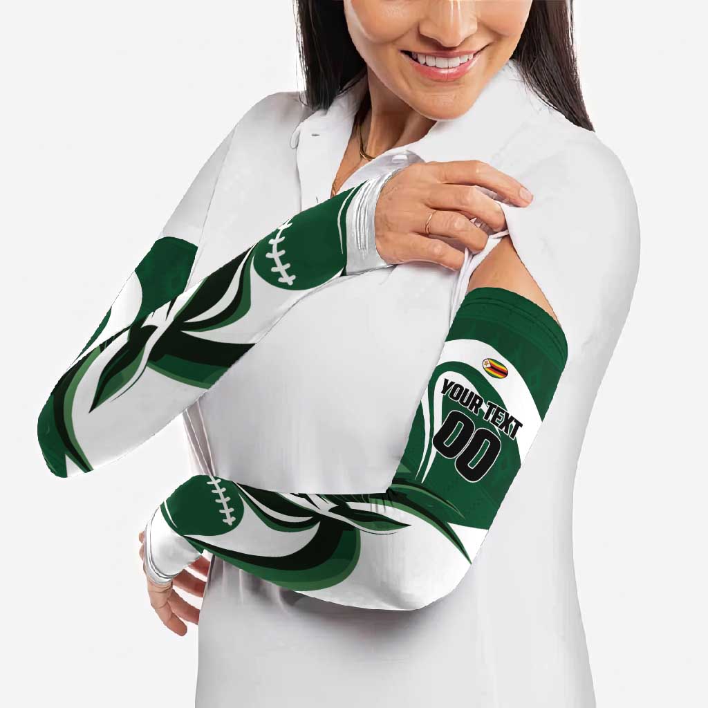 Custom Rugby Zimbabwe Arm Sleeves Sables Is The Champion - Wonder Print Shop