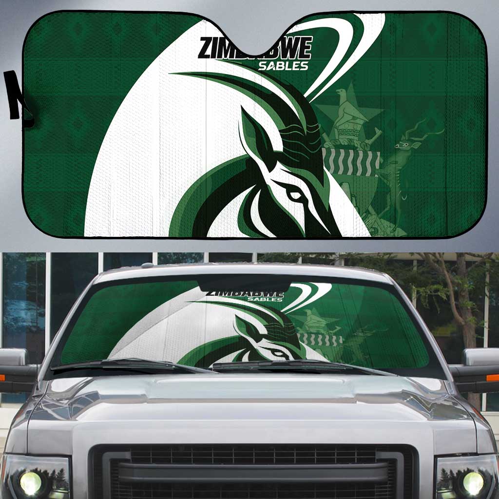 Rugby Zimbabwe Auto Sun Shade Sables Is The Champion - Wonder Print Shop