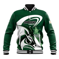 Custom Rugby Zimbabwe Baseball Jacket Sables Is The Champion - Wonder Print Shop