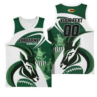 Custom Rugby Zimbabwe Basketball Jersey Sables Is The Champion - Wonder Print Shop