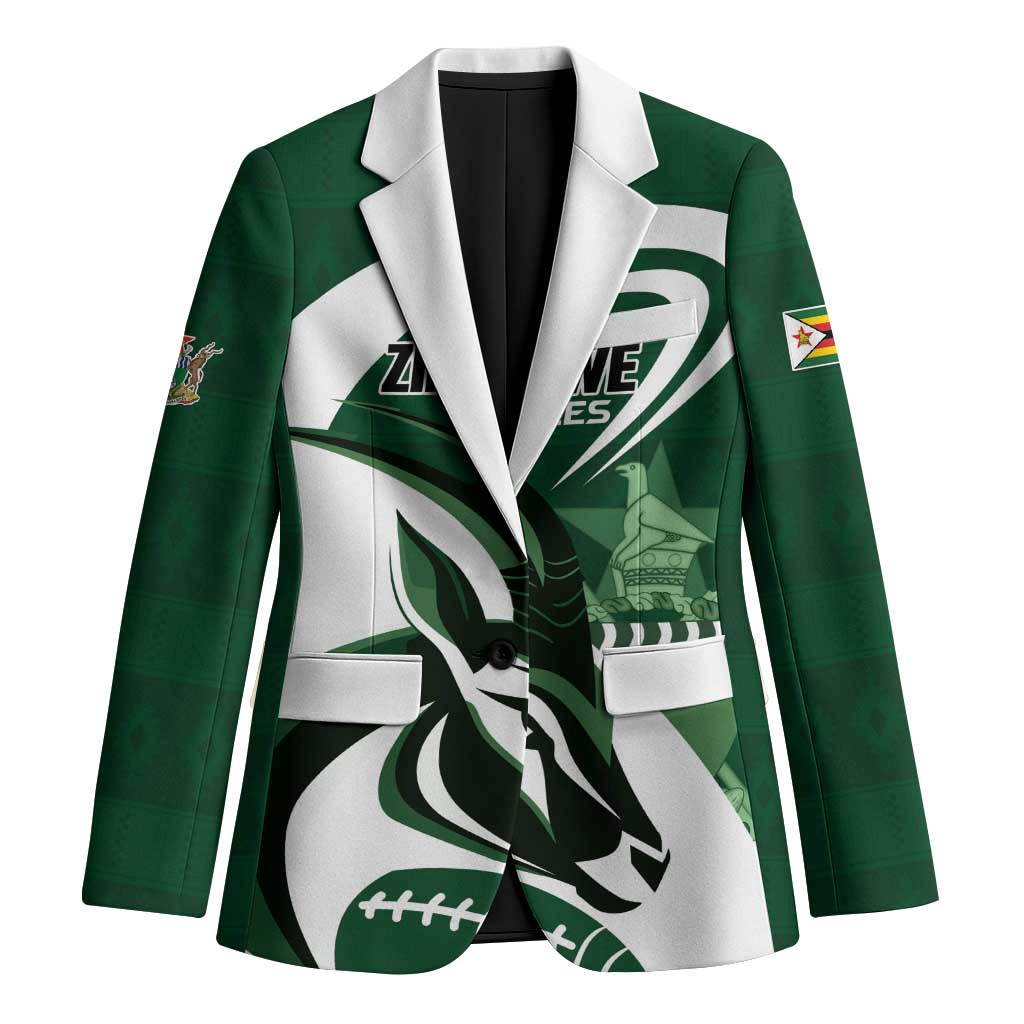 Custom Rugby Zimbabwe Blazer Sables Is The Champion - Wonder Print Shop
