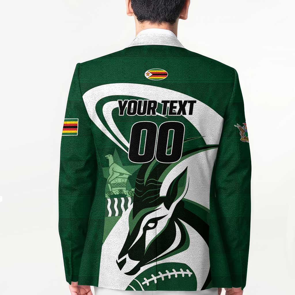 Custom Rugby Zimbabwe Blazer Sables Is The Champion - Wonder Print Shop