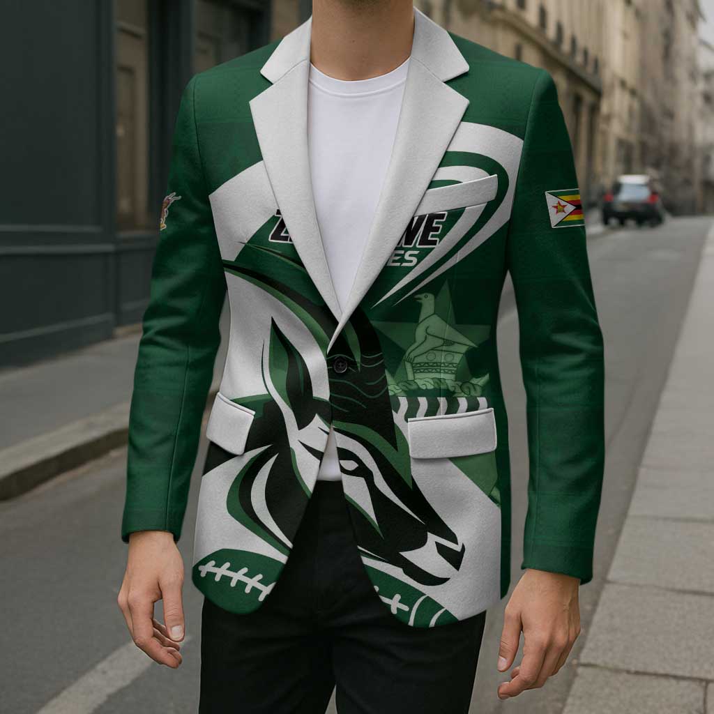 Custom Rugby Zimbabwe Blazer Sables Is The Champion - Wonder Print Shop