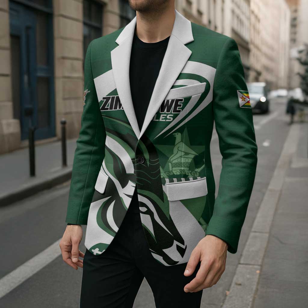 Custom Rugby Zimbabwe Blazer Sables Is The Champion - Wonder Print Shop