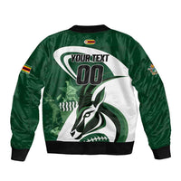 Custom Rugby Zimbabwe Bomber Jacket Sables Is The Champion - Wonder Print Shop