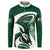 Custom Rugby Zimbabwe Button Sweatshirt Sables Is The Champion - Wonder Print Shop
