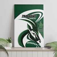 Rugby Zimbabwe Canvas Wall Art Sables Is The Champion - Wonder Print Shop