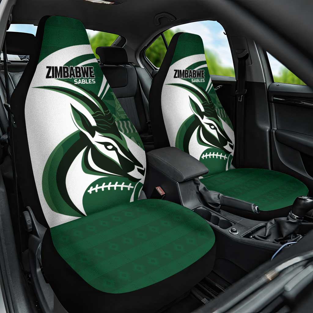 Rugby Zimbabwe Car Seat Cover Sables Is The Champion - Wonder Print Shop
