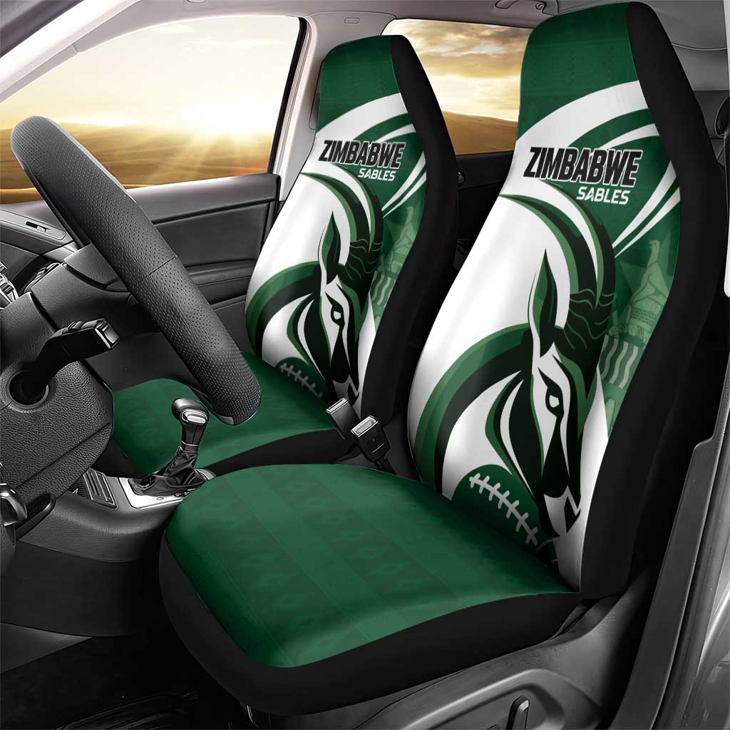 Rugby Zimbabwe Car Seat Cover Sables Is The Champion - Wonder Print Shop