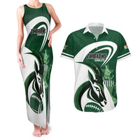 Custom Rugby Zimbabwe Couples Matching Tank Maxi Dress and Hawaiian Shirt Sables Is The Champion - Wonder Print Shop