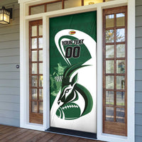 Custom Rugby Zimbabwe Door Cover Sables Is The Champion - Wonder Print Shop