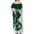 Custom Rugby Zimbabwe Family Matching Off Shoulder Maxi Dress and Hawaiian Shirt Sables Is The Champion - Wonder Print Shop