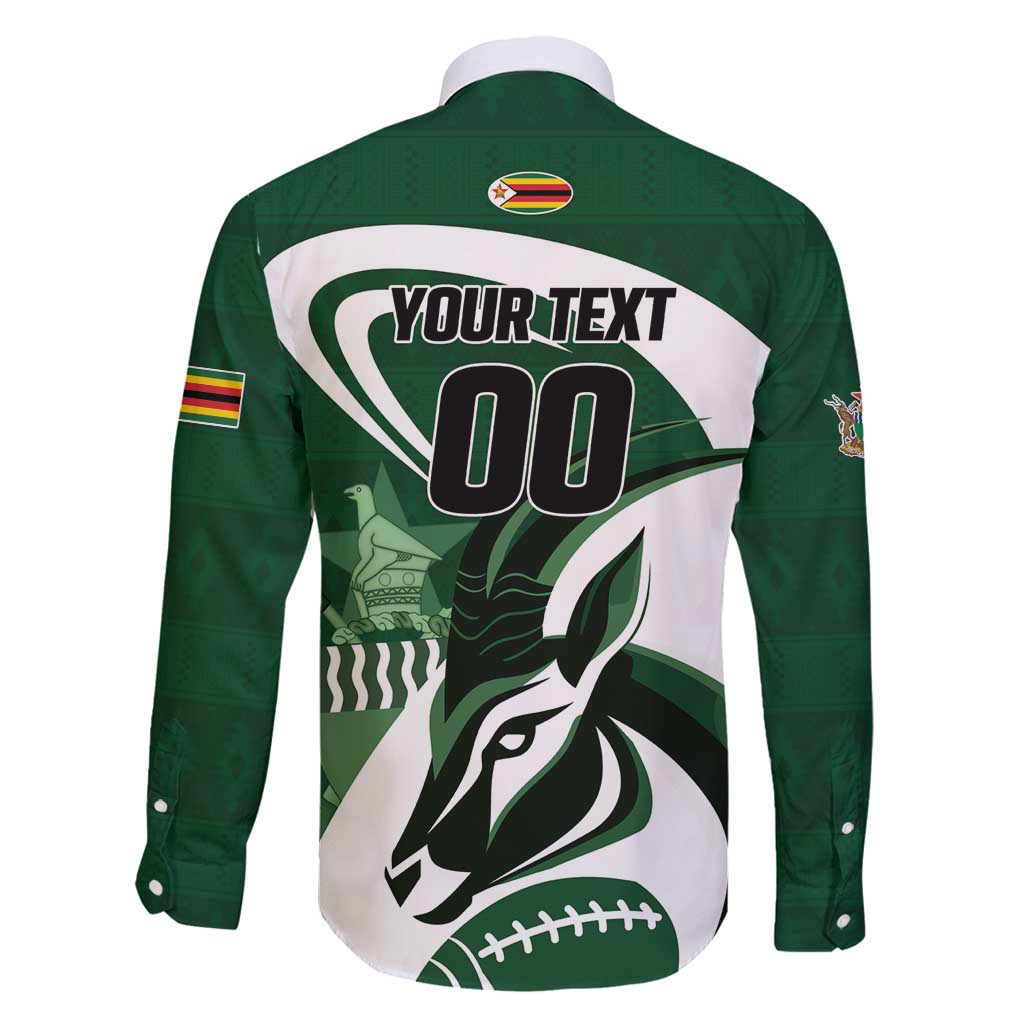 Custom Rugby Zimbabwe Family Matching Off Shoulder Short Dress and Hawaiian Shirt Sables Is The Champion - Wonder Print Shop