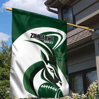 Rugby Zimbabwe Garden Flag Sables Is The Champion - Wonder Print Shop