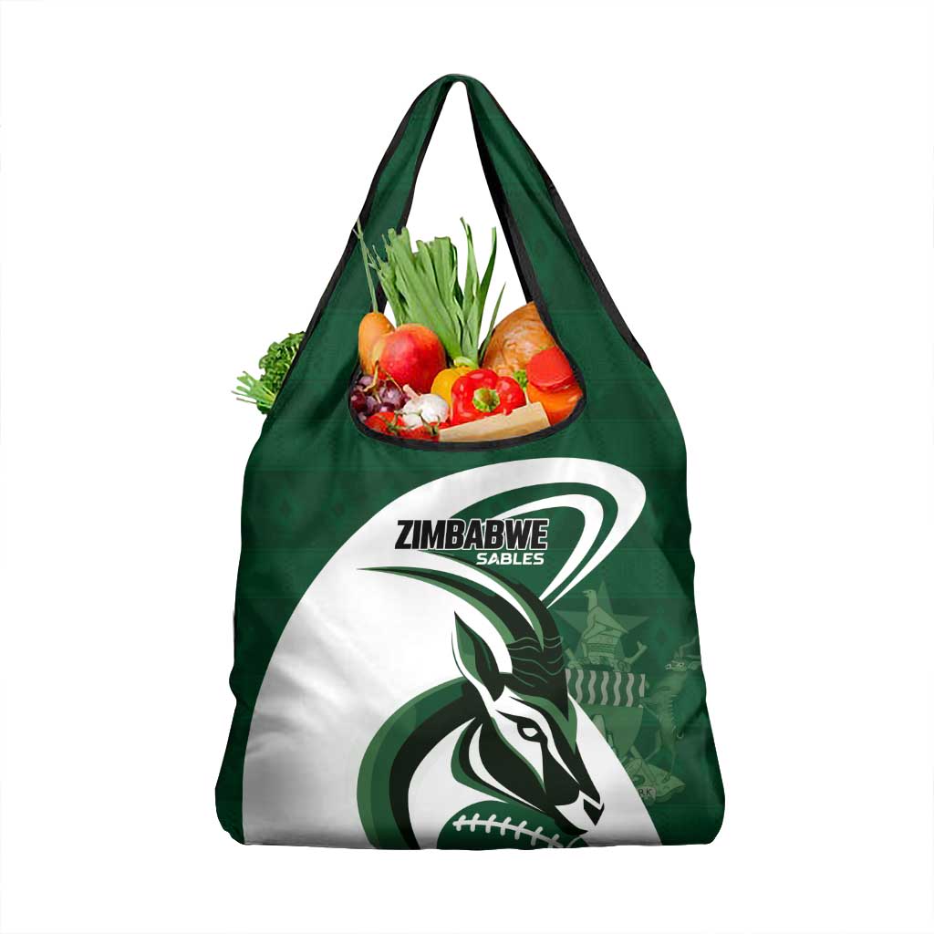 Rugby Zimbabwe Grocery Bag Sables Is The Champion - Wonder Print Shop