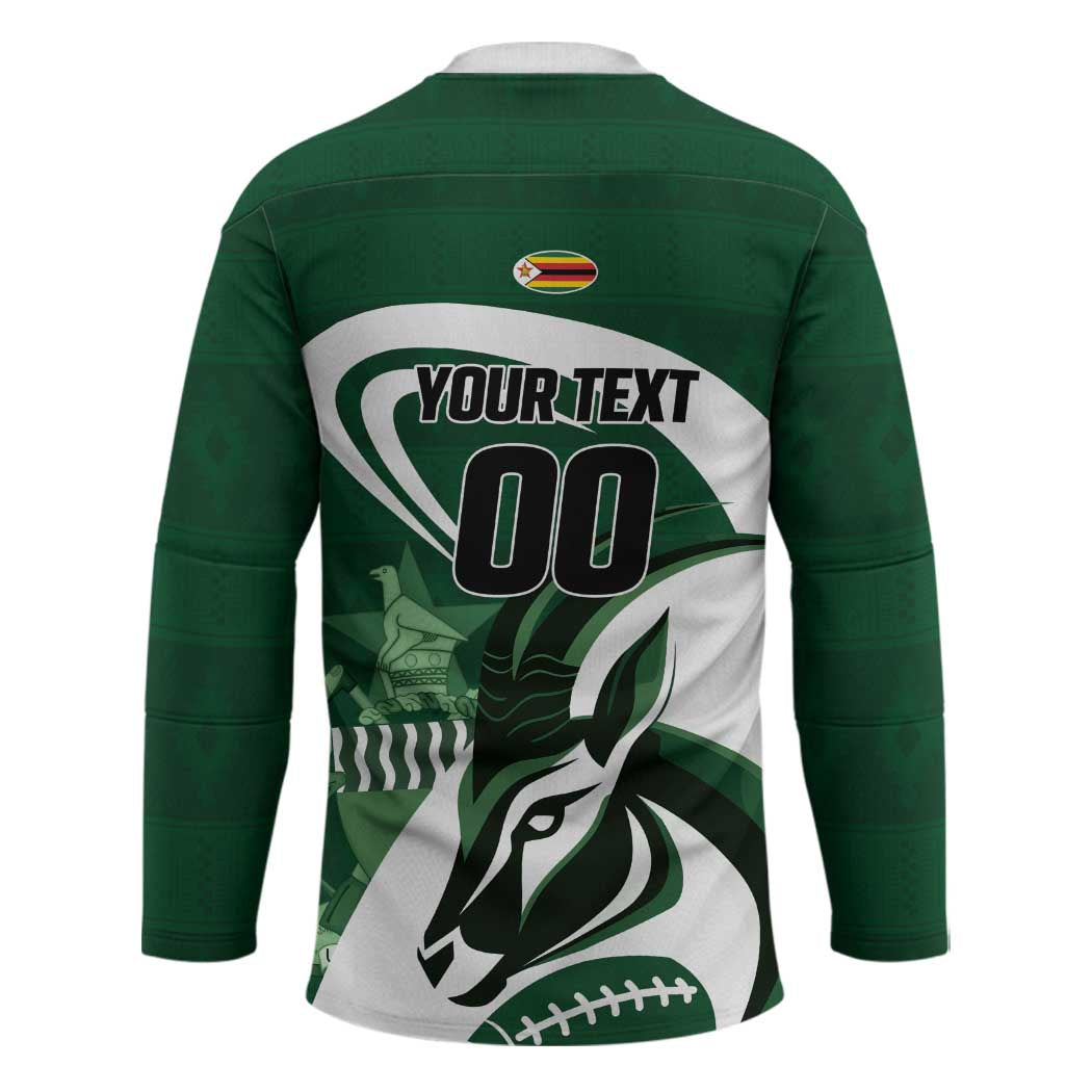 Custom Rugby Zimbabwe Hockey Jersey Sables Is The Champion - Wonder Print Shop