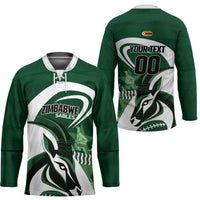 Custom Rugby Zimbabwe Hockey Jersey Sables Is The Champion - Wonder Print Shop