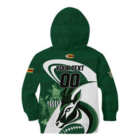Custom Rugby Zimbabwe Kid Hoodie Sables Is The Champion - Wonder Print Shop