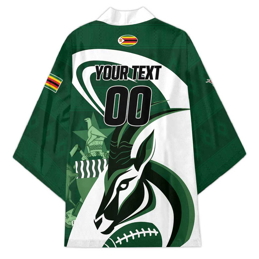 Custom Rugby Zimbabwe Kimono Sables Is The Champion - Wonder Print Shop