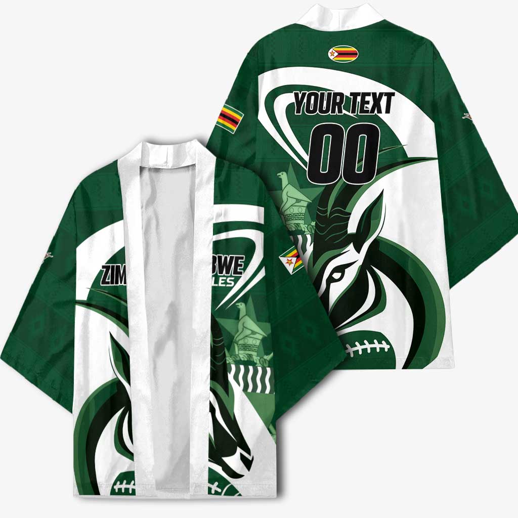 Custom Rugby Zimbabwe Kimono Sables Is The Champion - Wonder Print Shop