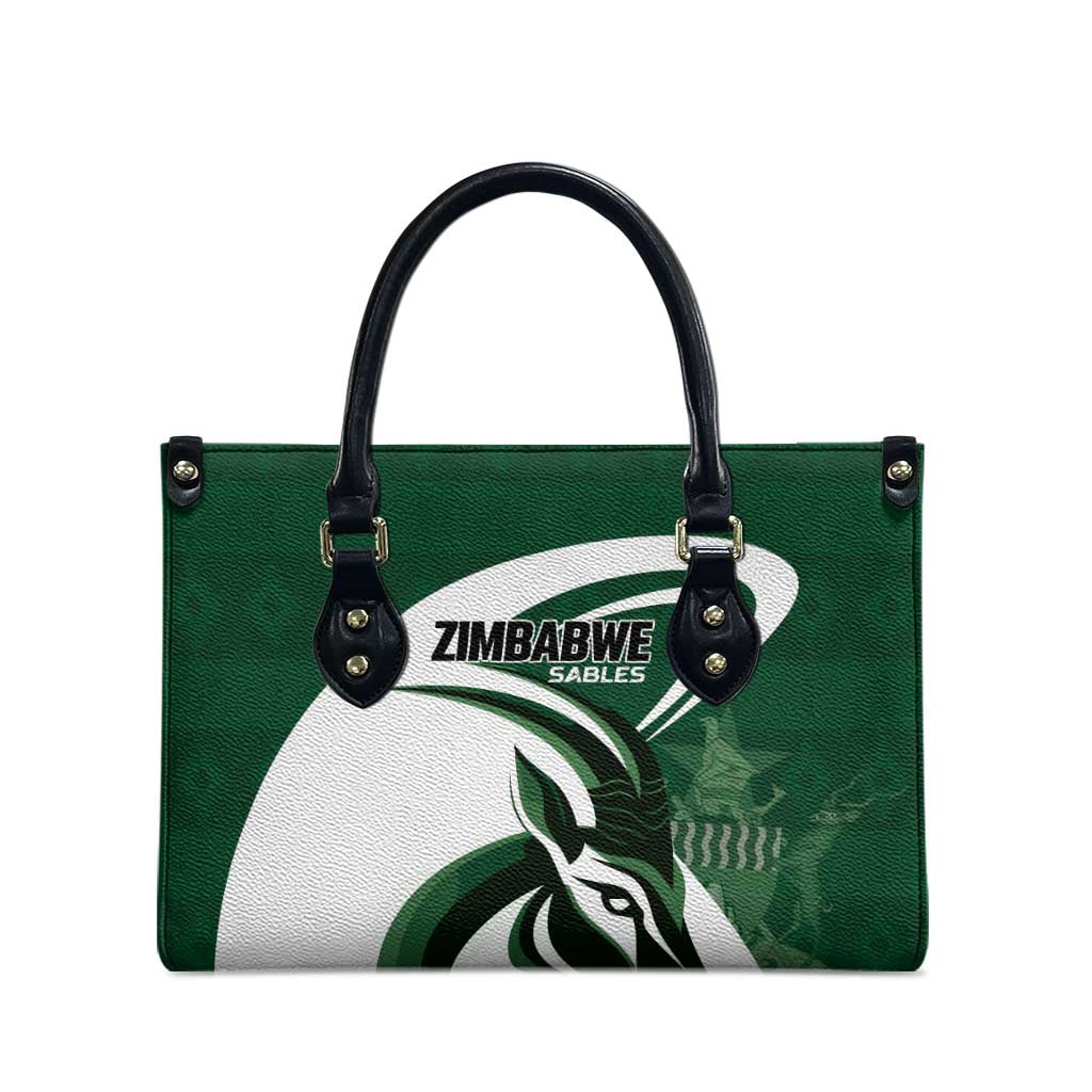 Rugby Zimbabwe Leather Bag Sables Is The Champion - Wonder Print Shop