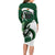 Custom Rugby Zimbabwe Long Sleeve Bodycon Dress Sables Is The Champion - Wonder Print Shop