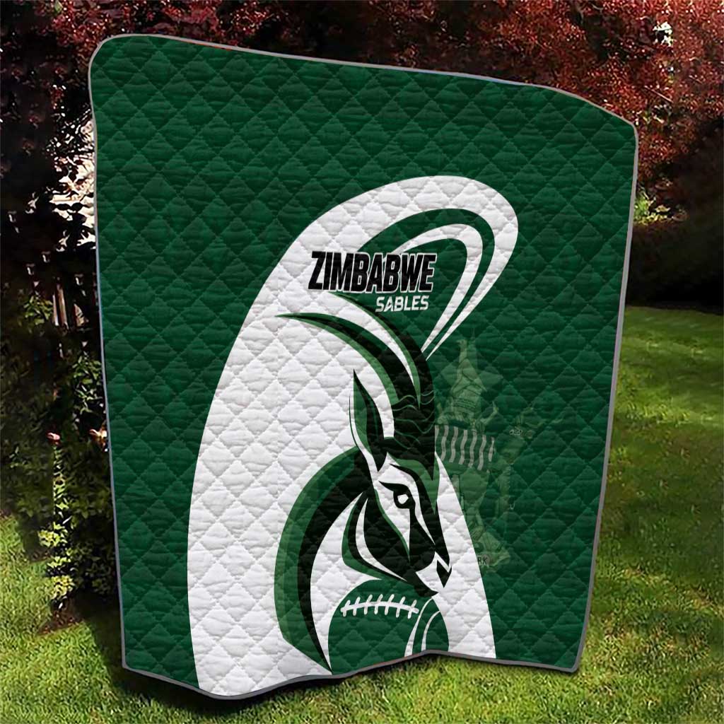 Rugby Zimbabwe Quilt Sables Is The Champion - Wonder Print Shop