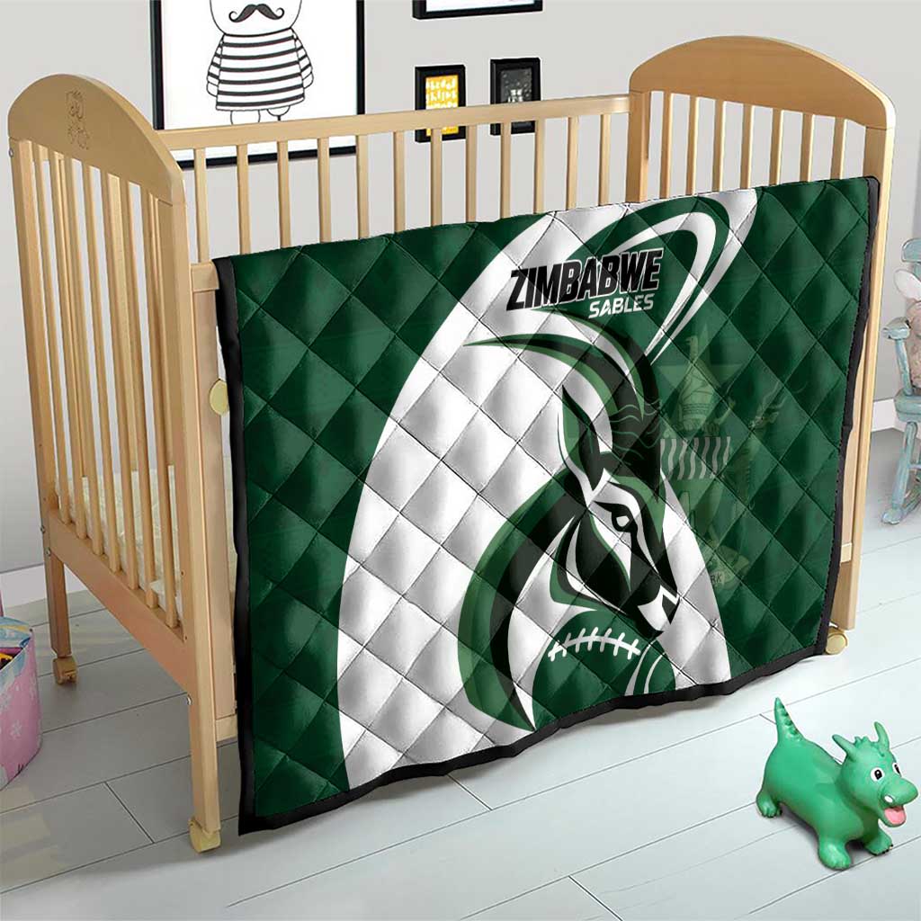 Rugby Zimbabwe Quilt Sables Is The Champion - Wonder Print Shop