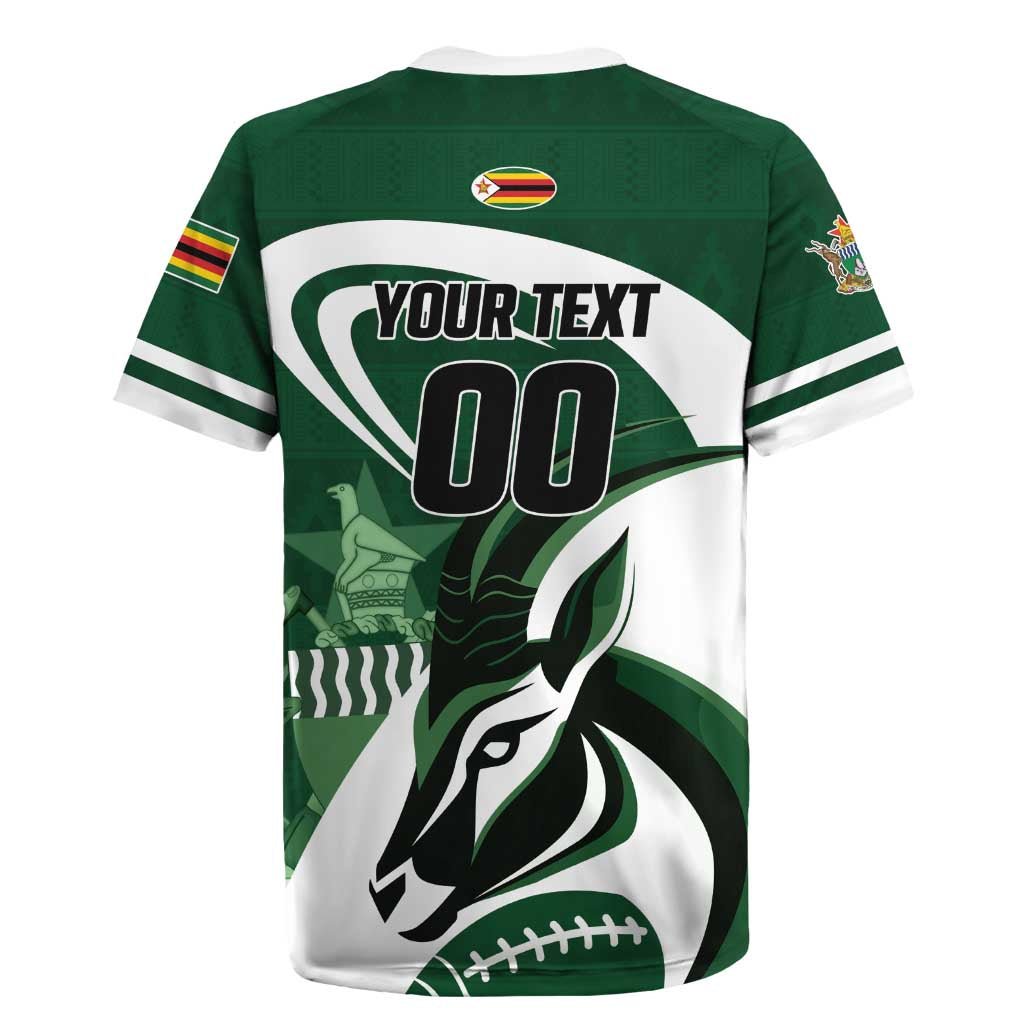 Custom Rugby Zimbabwe Rugby Jersey Sables Is The Champion - Wonder Print Shop
