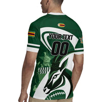 Custom Rugby Zimbabwe Rugby Jersey Sables Is The Champion - Wonder Print Shop