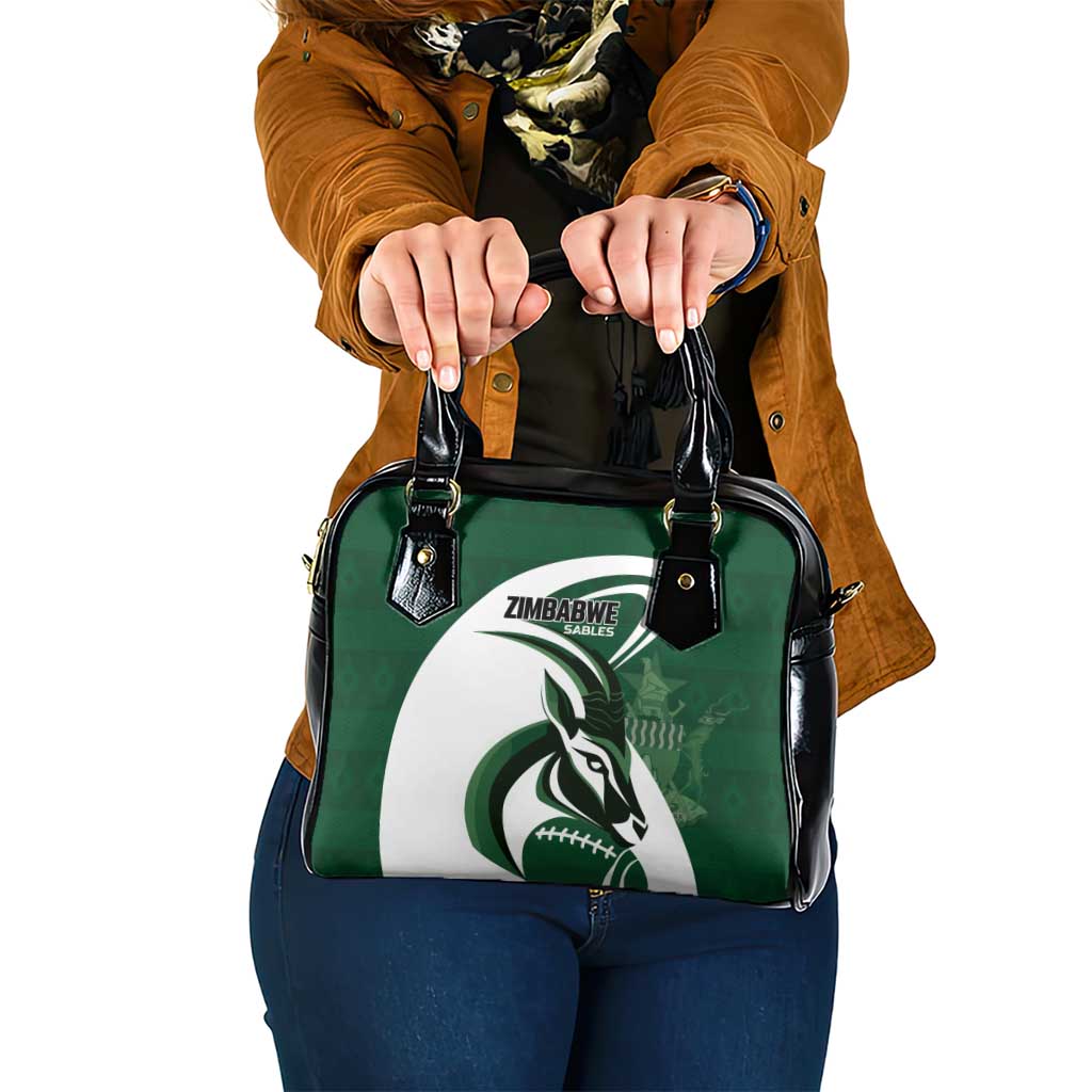 Rugby Zimbabwe Shoulder Handbag Sables Is The Champion - Wonder Print Shop