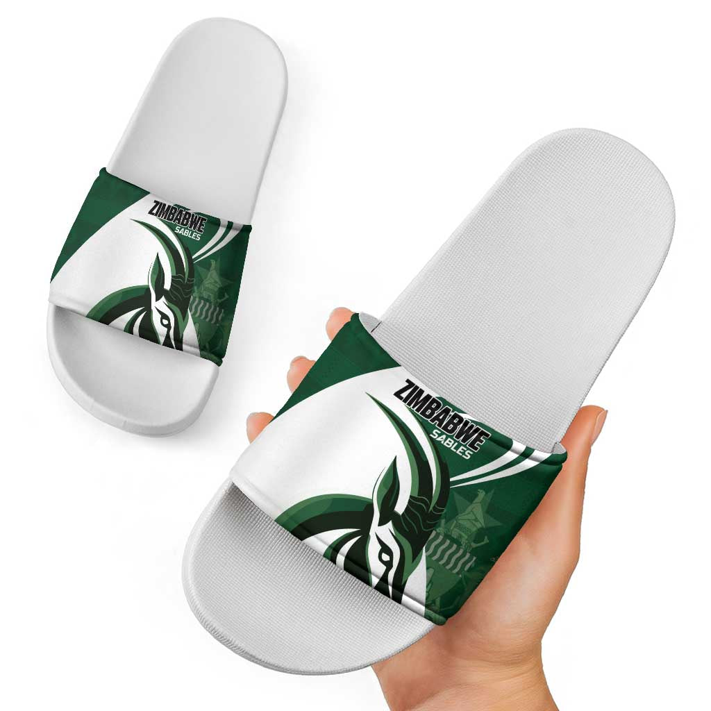 Rugby Zimbabwe Slide Sandals Sables Is The Champion - Wonder Print Shop