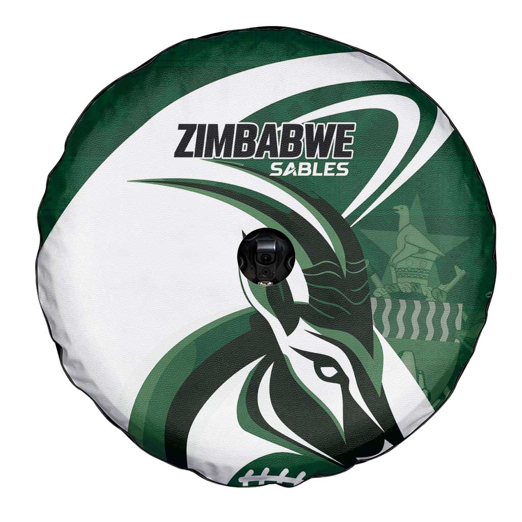 Rugby Zimbabwe Spare Tire Cover Sables Is The Champion - Wonder Print Shop