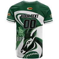 Custom Rugby Zimbabwe T Shirt Sables Is The Champion - Wonder Print Shop