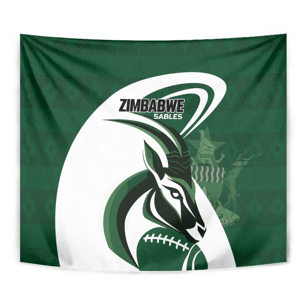Rugby Zimbabwe Tapestry Sables Is The Champion - Wonder Print Shop